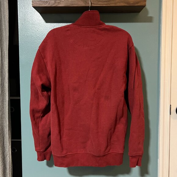 Men's Orvis Red Pullover - Picture 2 of 3